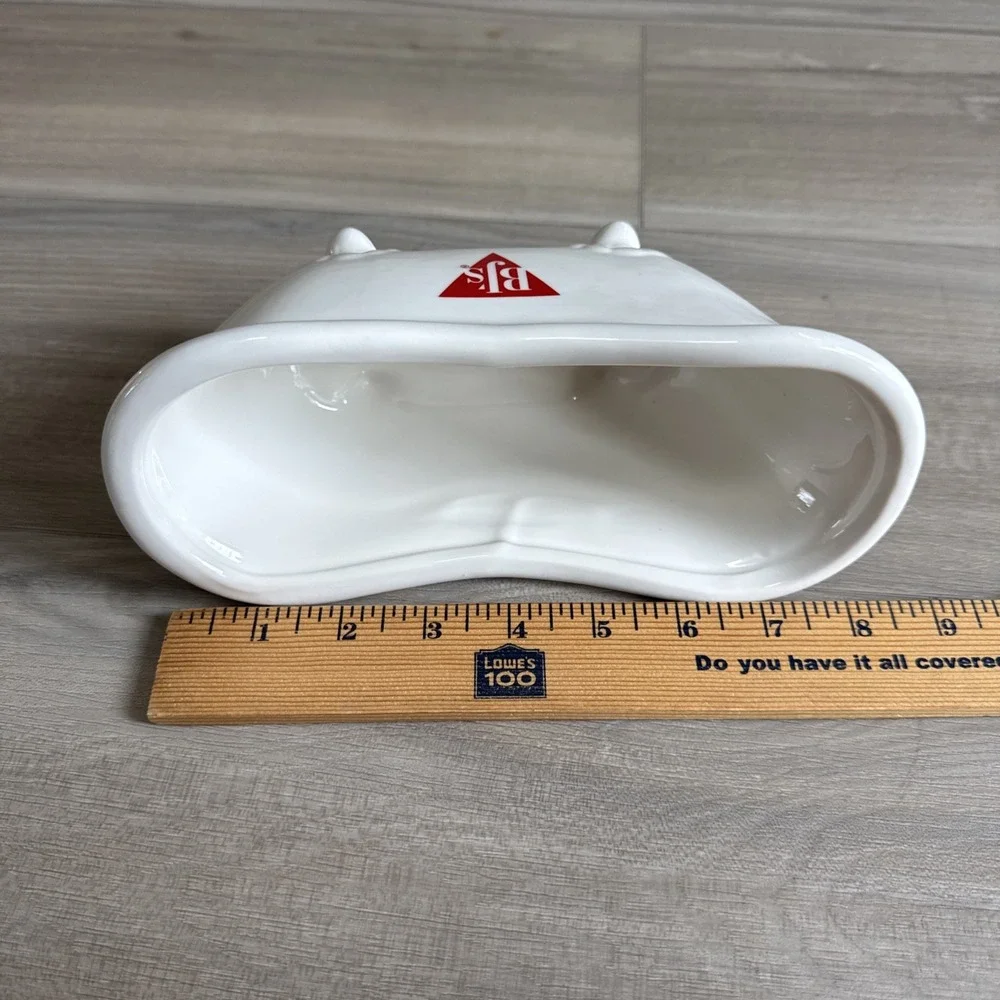 BJ's Ceramic White Clawfoot Bathtub Mini Bathtub